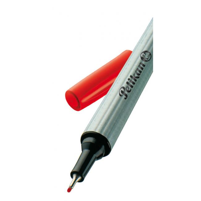 [PE943233] Liner Pelikan Fineliner 96-0,4 červený