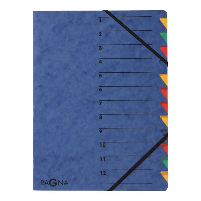 [PG241312] Třídicí složka 12 PAGNA Easy modrá