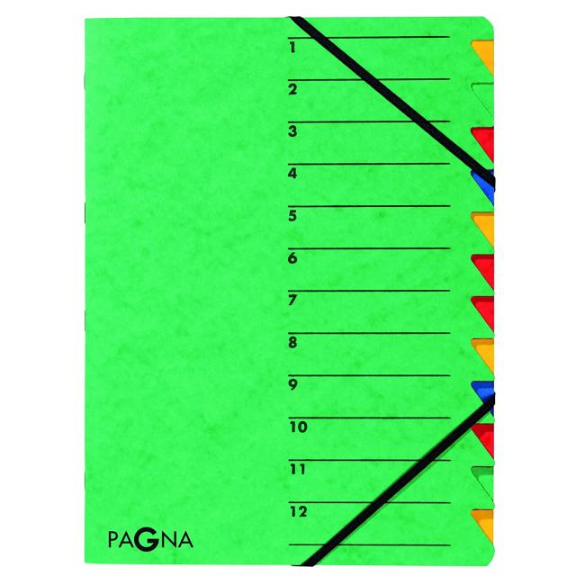 [PG241313] Třídicí složka 12 PAGNA Easy zelená