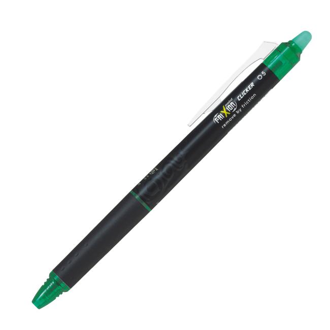 [PI205854] Roller gumovací PILOT Frixion clicker R, 0,5 mm zelená
