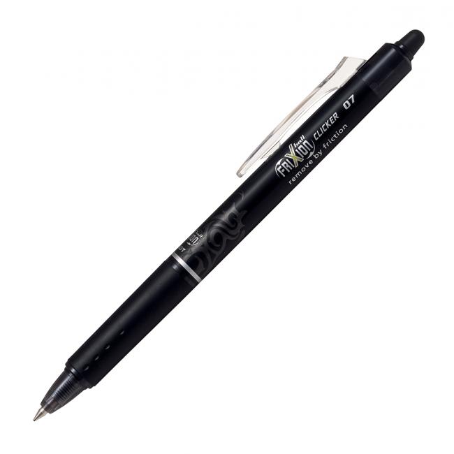 [PI206101] Roller gumovací PILOT Frixion clicker 0,7 mm černý