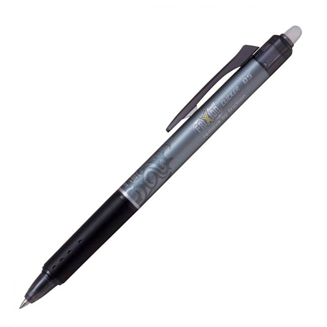 [PI206201] Roller gumovací PILOT Frixion clicker 0,5mm černý