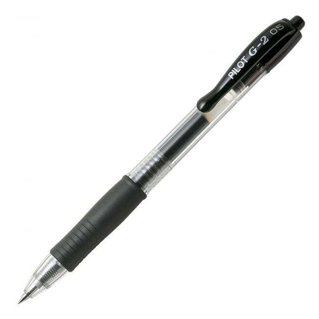 Roller gelový PILOT G-2 05 černý