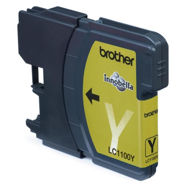 Inkoustová náplň Brother LC-1100 pro MFC-6490CW/DCP-6690CW yellow (325 str.)