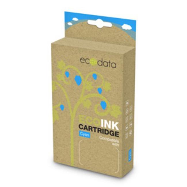 Alternativní inkoust Ecodata pro HP C9371A No.72, Cyan, 130 ml