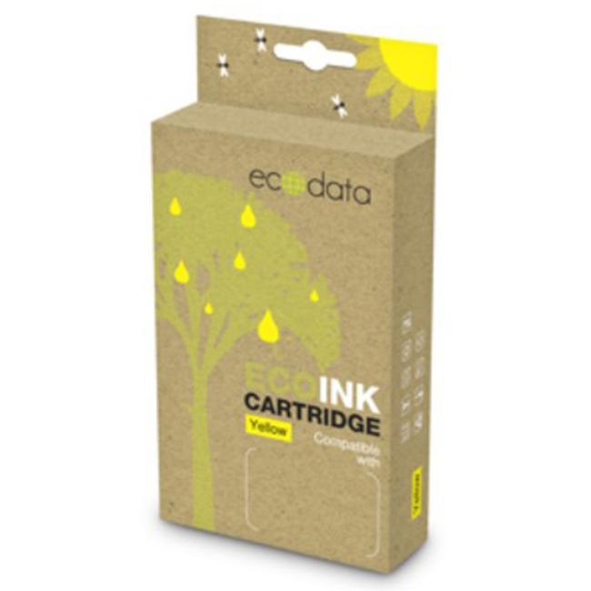 Alternativní inkoust Ecodata pro HP C9373A No.72, Yellow, 130 ml