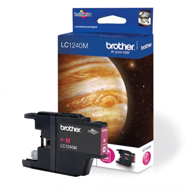 Inkoustová náplň Brother LC-1240 pro DCP-J925DW/ MFC-J6510DW/J6910DW magenta (600 str.)
