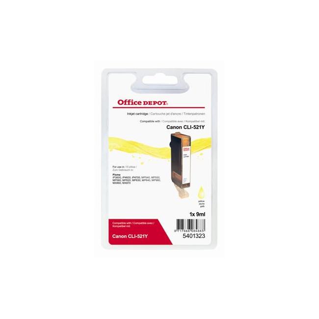 Alternativní inkoust Ecodata CLI-521 yellow 13 ml