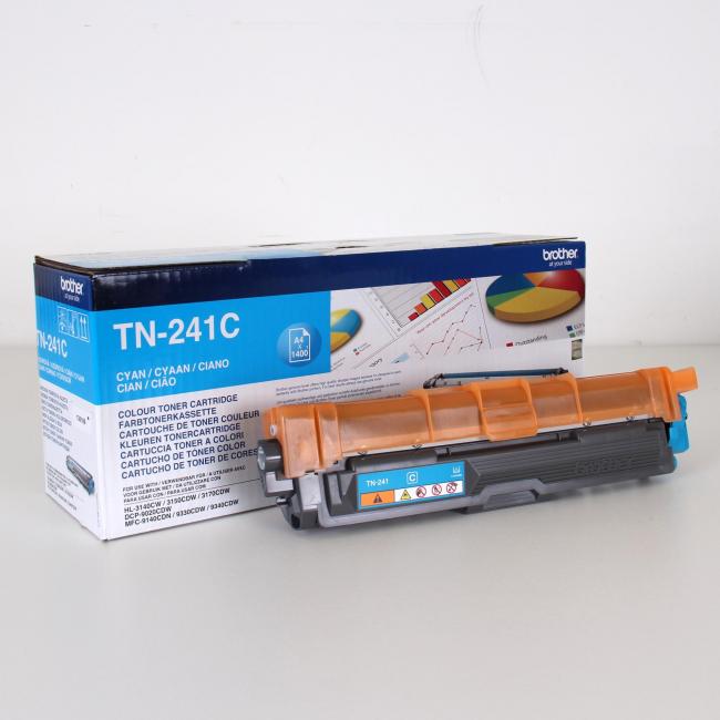 Toner Brother TN-241C pro HL-3140CW/3150CDW/3170CDW/ DCP-9020CDW cyan (1.400 str.)