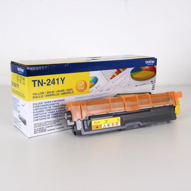 Toner Brother TN-241Y pro HL-3140CW/3150CDW/3170CDW/ DCP-9020CDW yellow (1.400 str.)