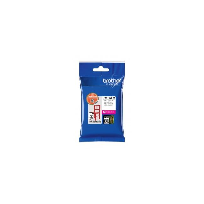 Inkoustová náplň Brother LC-3619XL pro MFC-J2330DW/J3530DW/J3930DW magenta (1.500 str.)
