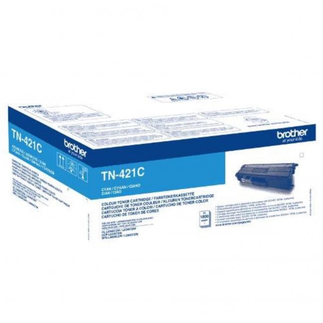 Toner Brother TN-421 pro HL-L8260CDW/L8360CDW/DCP-L8410CDW/MFC-L8690CDW cyan (1.800 str.)