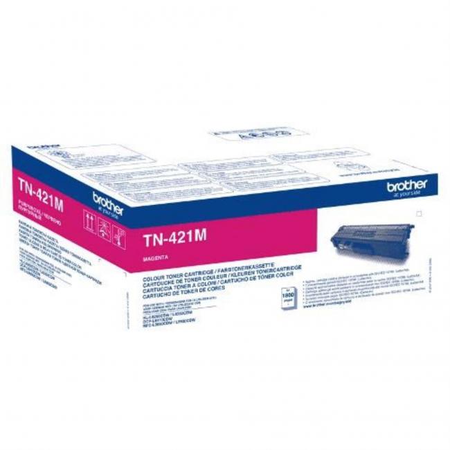 Toner Brother TN-421 pro HL-L8260CDW/L8360CDW/DCP-L8410CDW/MFC-L8690CDW magenta (1.800 str.)