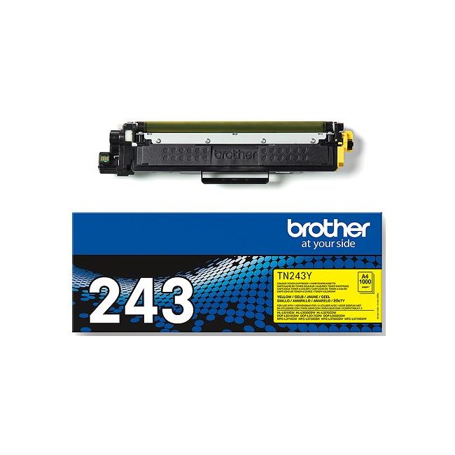 Toner Brother TN-243 pro HL-L3210CW/L3270CDW/DCP-L3510CDW/L3550CDW yellow (1.000 str.)