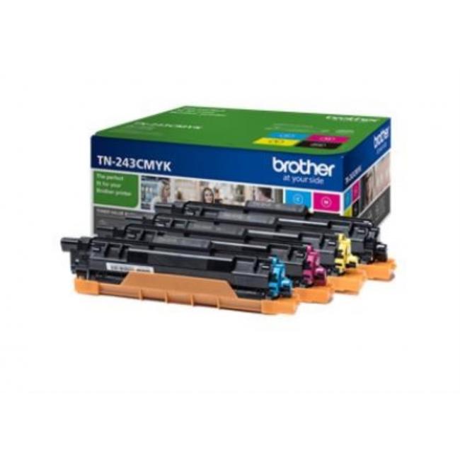 Toner Brother TN-243 sada pro HL-L3210CW/L3270CDW/DCP-L3510CDW/L3550CDW K/C/M/Y (1.000 str.)