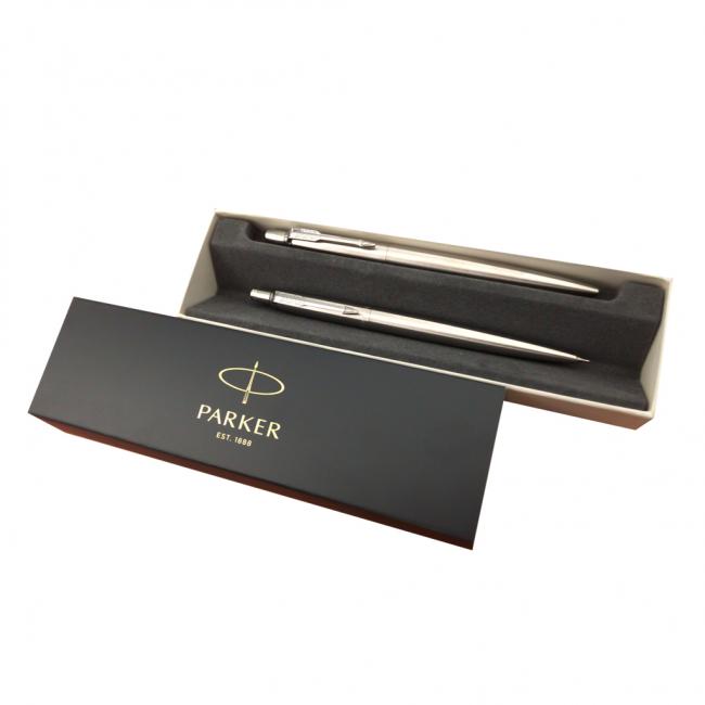 [PR156105] Souprava Parker Jotter kuličkové pero stříbrné + mikrotužka stříbrná