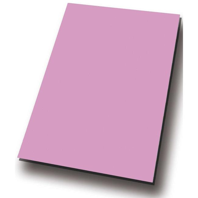 Kreslící karton A4, 50 listů, 225g, barva růžová