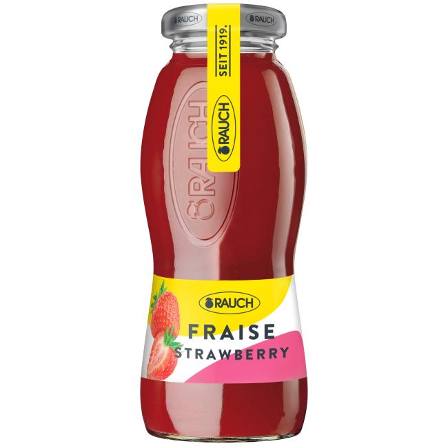 Džus RAUCH Jahoda 40% 24 x 0,2 ℓ NEVRATNÉ SKLO