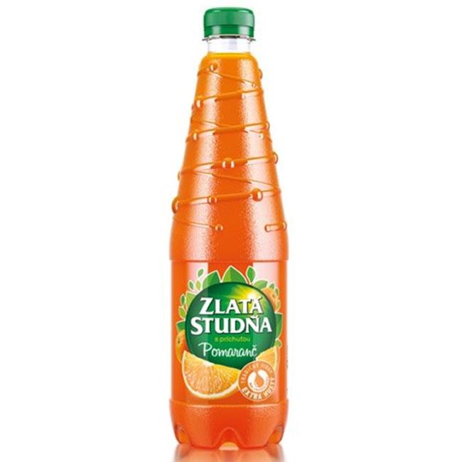 Sirup ZLATÁ STUDNA s příchutí pomeranč 0,7 ℓ
