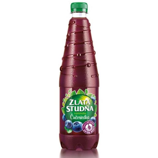 Sirup ZLATÁ STUDNA s příchutí borůvka 0,7 ℓ