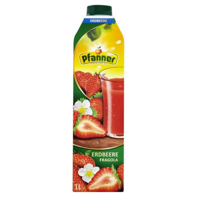 [PT064514] Džus PFANNER Jahoda 30% 1 ℓ