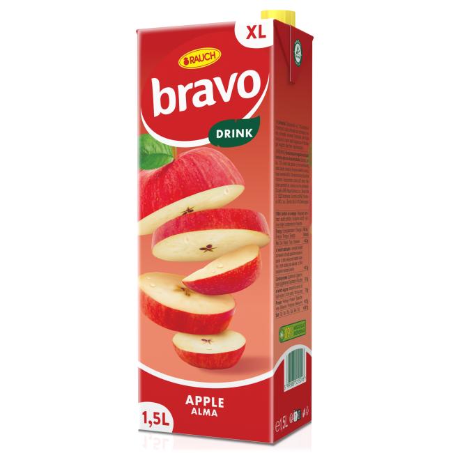 Ovocný nápoj Bravo Jablko 1,5 ℓ
