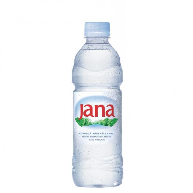 Minerální voda přírodní Jana nesycená 12 x 0,5 ℓ