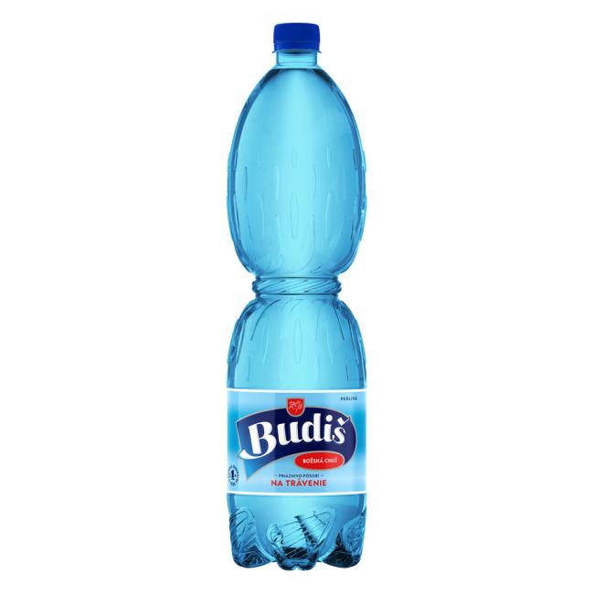 Minerální voda Budiš perlivá 6 x 1,5 ℓ