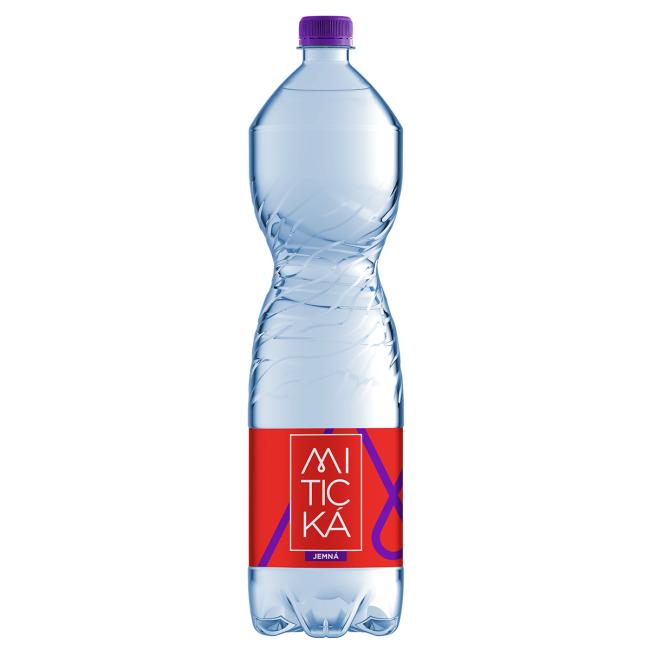 Minerální voda Mitická jemně perlivá 6 x 1,5 ℓ