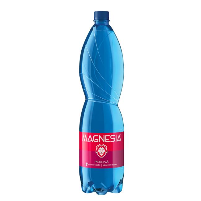 Minerální voda MAGNESIA perlivá 6 x 1,5 ℓ