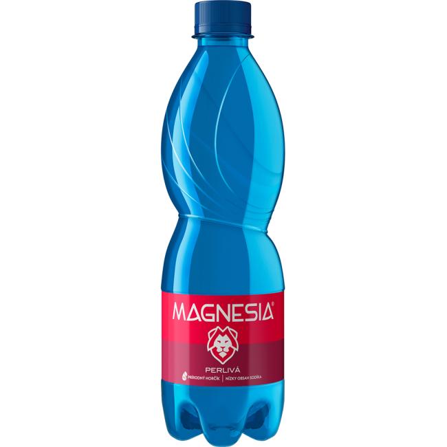 Minerální voda MAGNESIA perlivá 12 x 0,5 ℓ