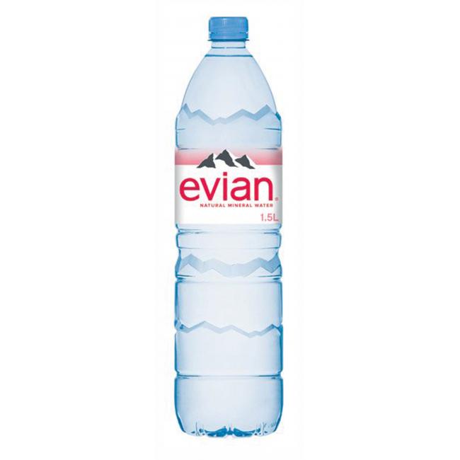 Minerální voda Evian 6 x 1,5 ℓ PET
