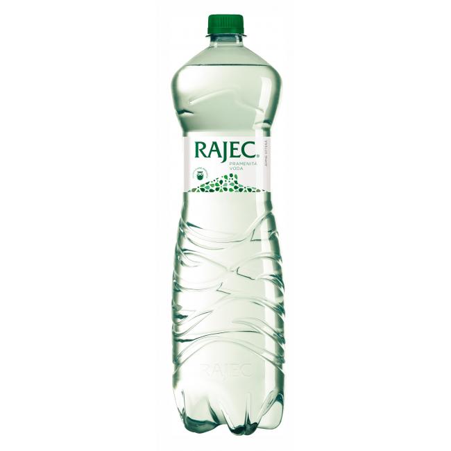 Pramenitá voda Rajec jemně sycená 6 x 1,5 ℓ