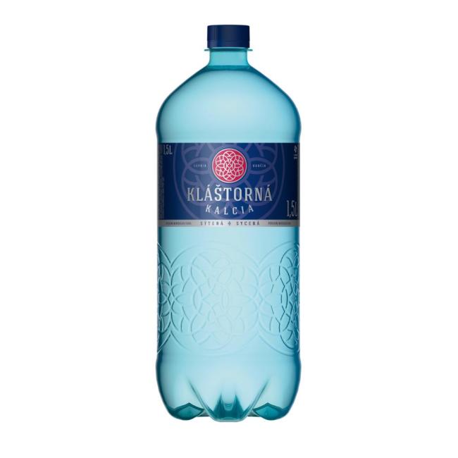 Minerální voda Klášterní Kalcia 6 x 1,5 ℓ sycená