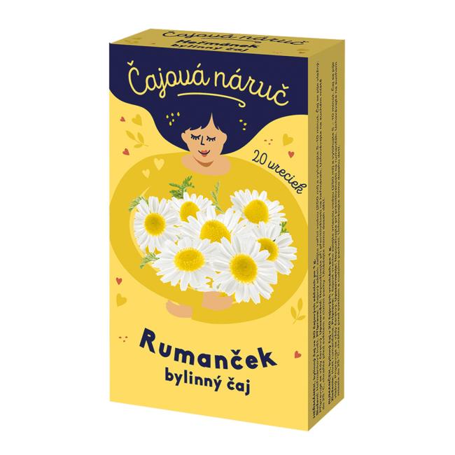 Čaj LEROS bylinný Čajová náruč heřmánek 20 x 1 g