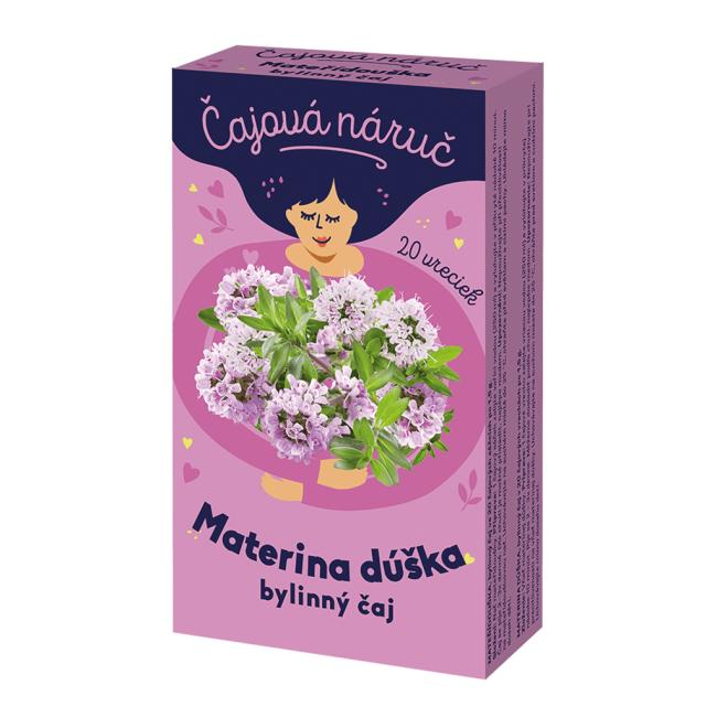 Čaj LEROS bylinný Čajová náruč mateřídouška 20 x 1 g