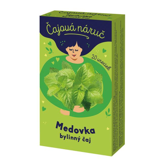Čaj LEROS bylinný Čajová náruč meduňka 20 x 1 g