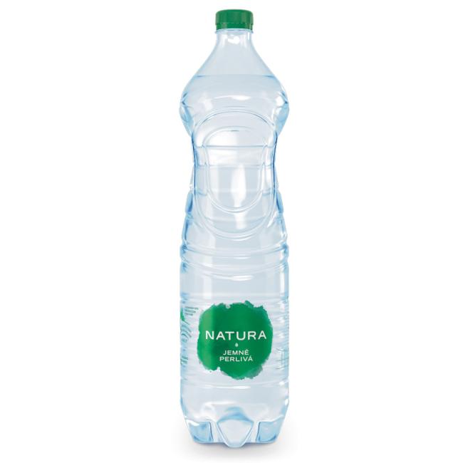 Pramenitá voda Natura jemně perlivá 6 x 1,5 ℓ