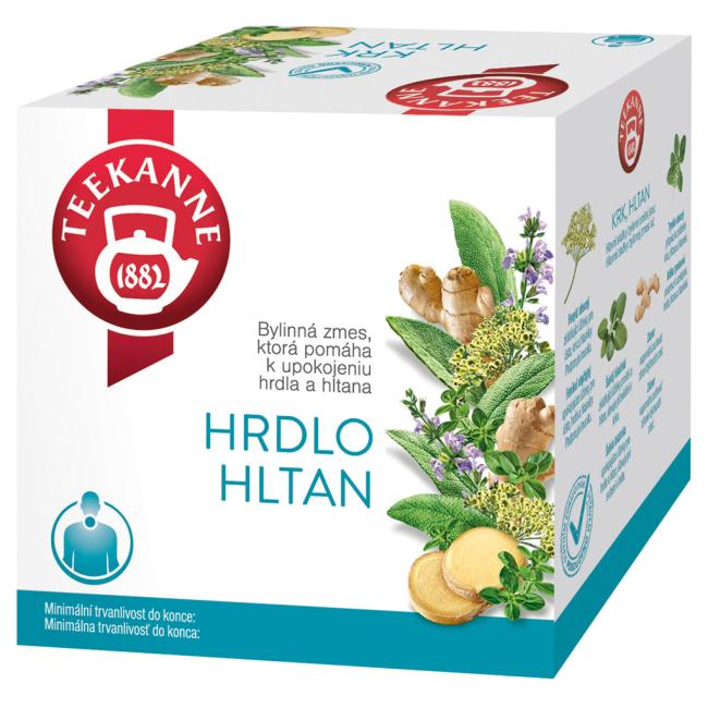 [PT115197] Čaj TEEKANNE bylinný krk a hltan HB 10 x 2g