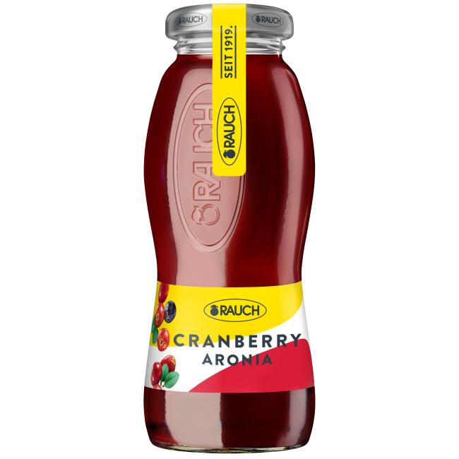 Džus RAUCH Brusinka 24 x 0,2l ℓ NEVRATNÉ SKLO