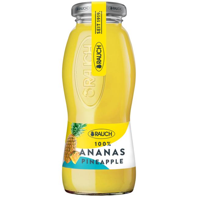 [PT169502] Džus RAUCH Ananas 100% 24 x 0,2 ℓ NEVRATNÉ SKLO