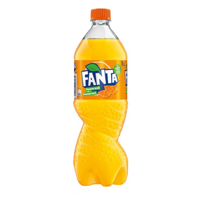 Fanta pomeranč 12 x 1 ℓ