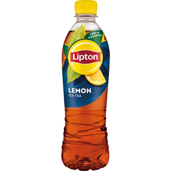 Černý ledový čaj Lipton citron 12 x 0,5 ℓ