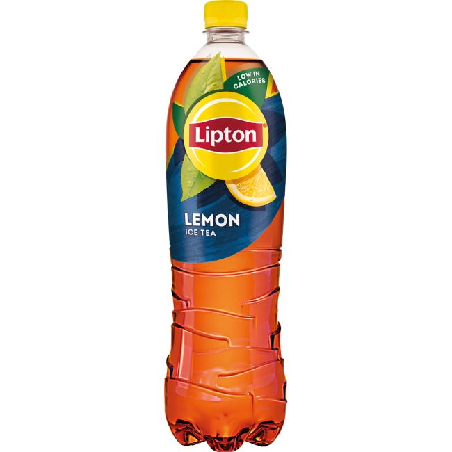 Černý ledový čaj Lipton citrón 9 x 1,5 ℓ