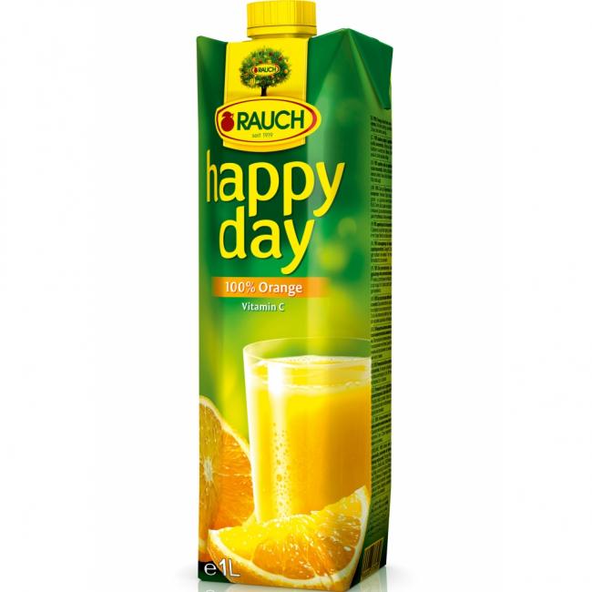 [PT300520] Džus Happy Day Pomeranč 100% 1 ℓ