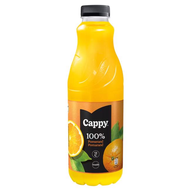 Džus Cappy Pomeranč 100% 1 ℓ PET