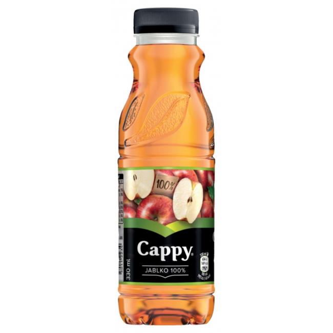 Džus Cappy jablko 100% 12 x 0,33 ℓ PET