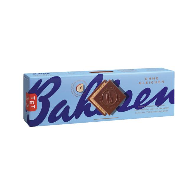 Oplatky plněné nugátem Bahlsen First Class 125g