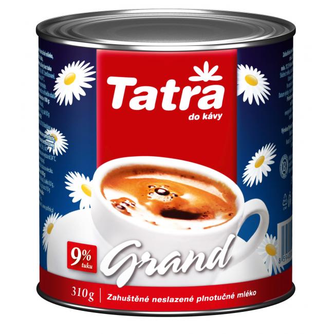 [PT400100] Zahuštěné mléko Tatra Grand neslazené plnotučné 9% 310 g