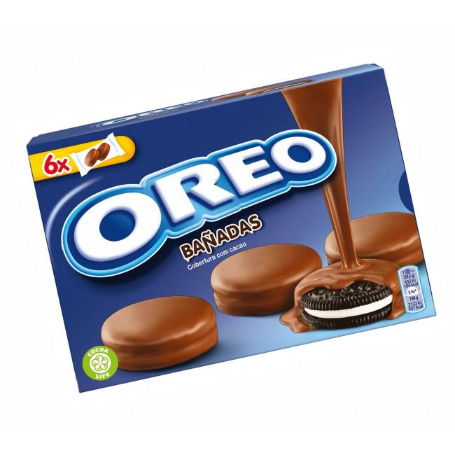 Sušenky OREO Baňadas v mléčné čokoládě 246 g